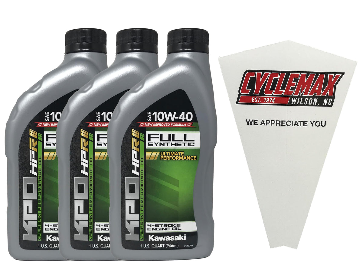 3PK Full-Synthetic 10W-40 Oil O136