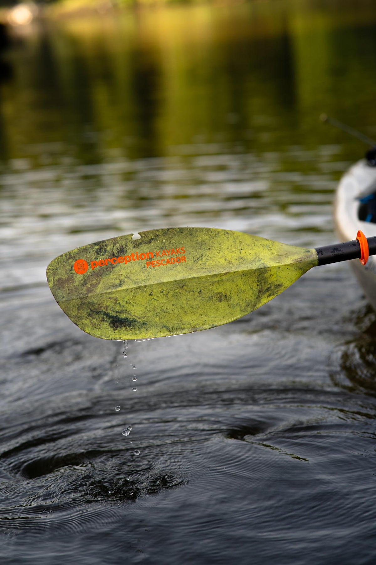 Adjustable Kayak Fishing Paddle 2 Piece Moss Camo C5570