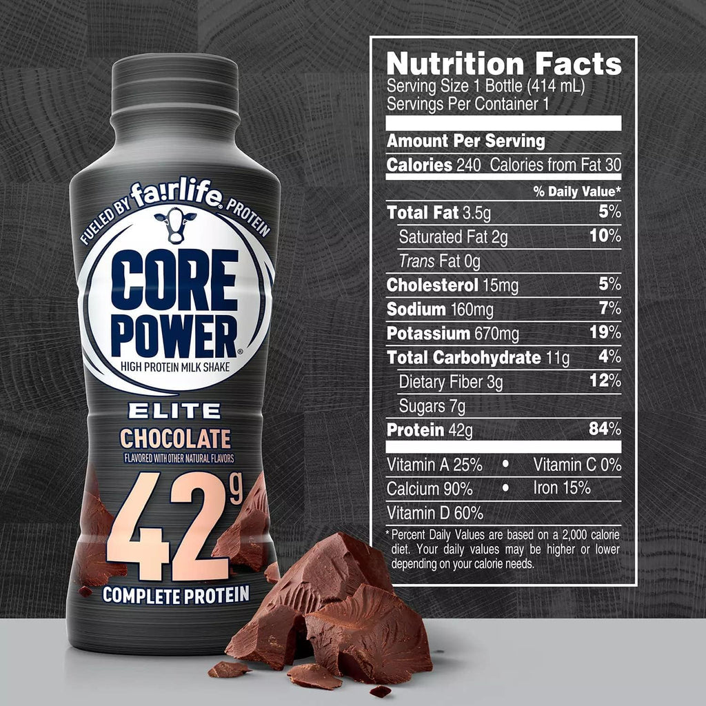 Chocolate Protein Shake 14 fl. oz 8 pk A644
