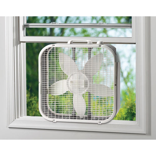 20" White Box Fan, 3 Speeds U5667