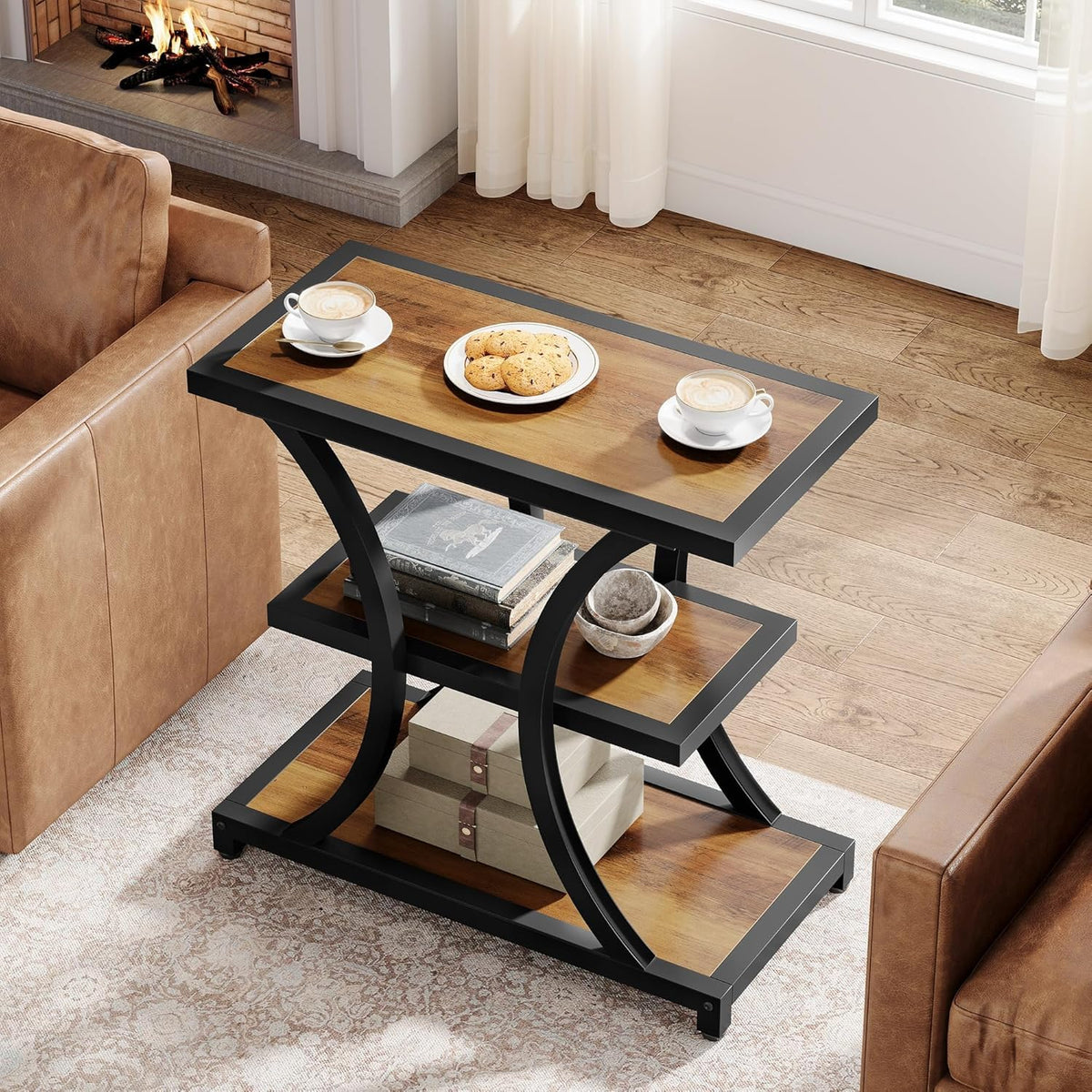 3-Tier Storage End Table A4299