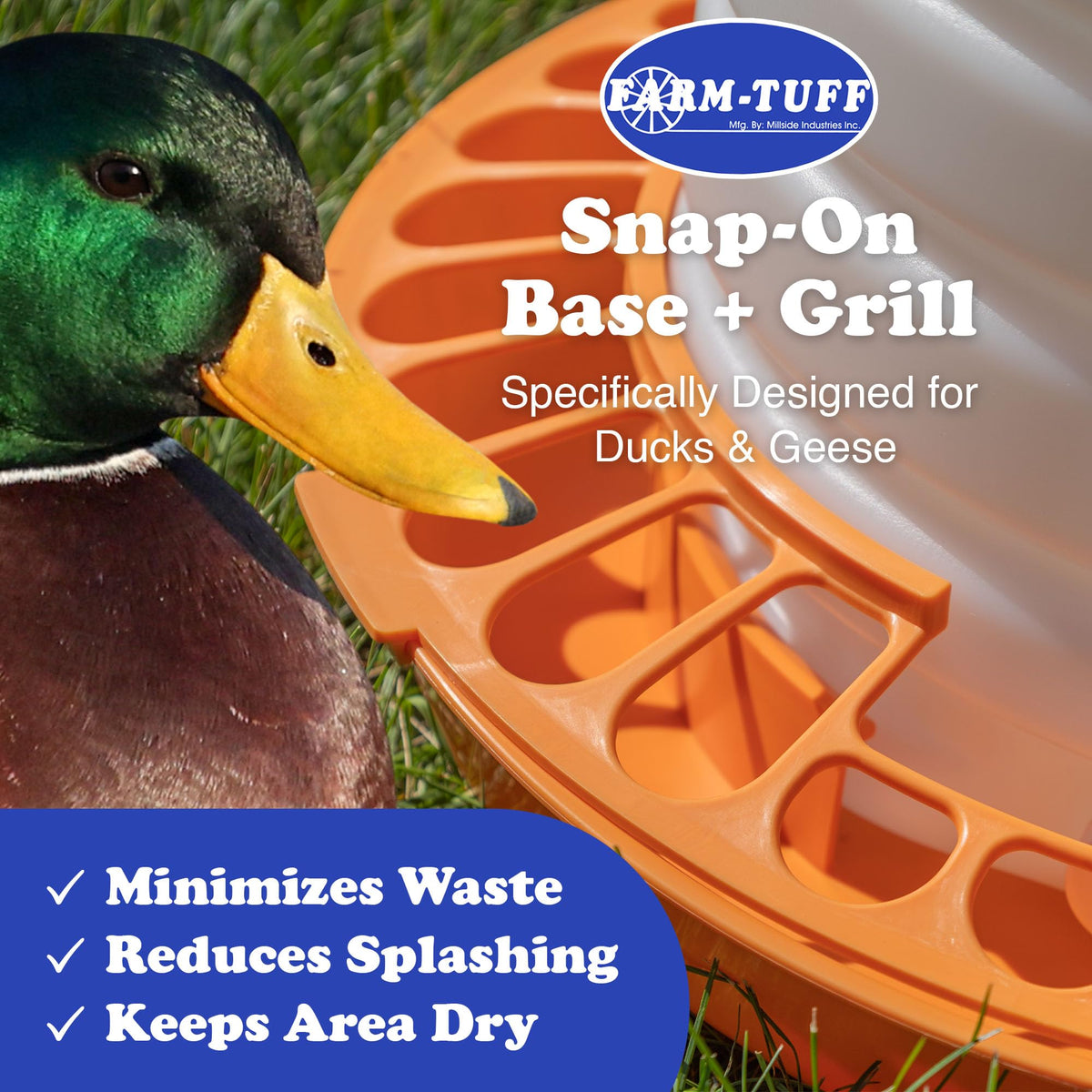 5 Gallon BPA-Free Plastic Poultry Waterer S776