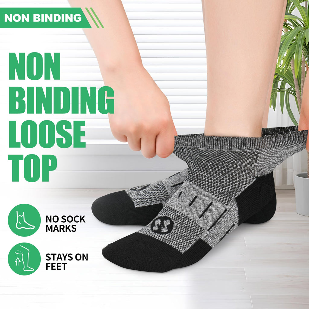 Low Cut Bamboo Viscose Diabetic Socks E637