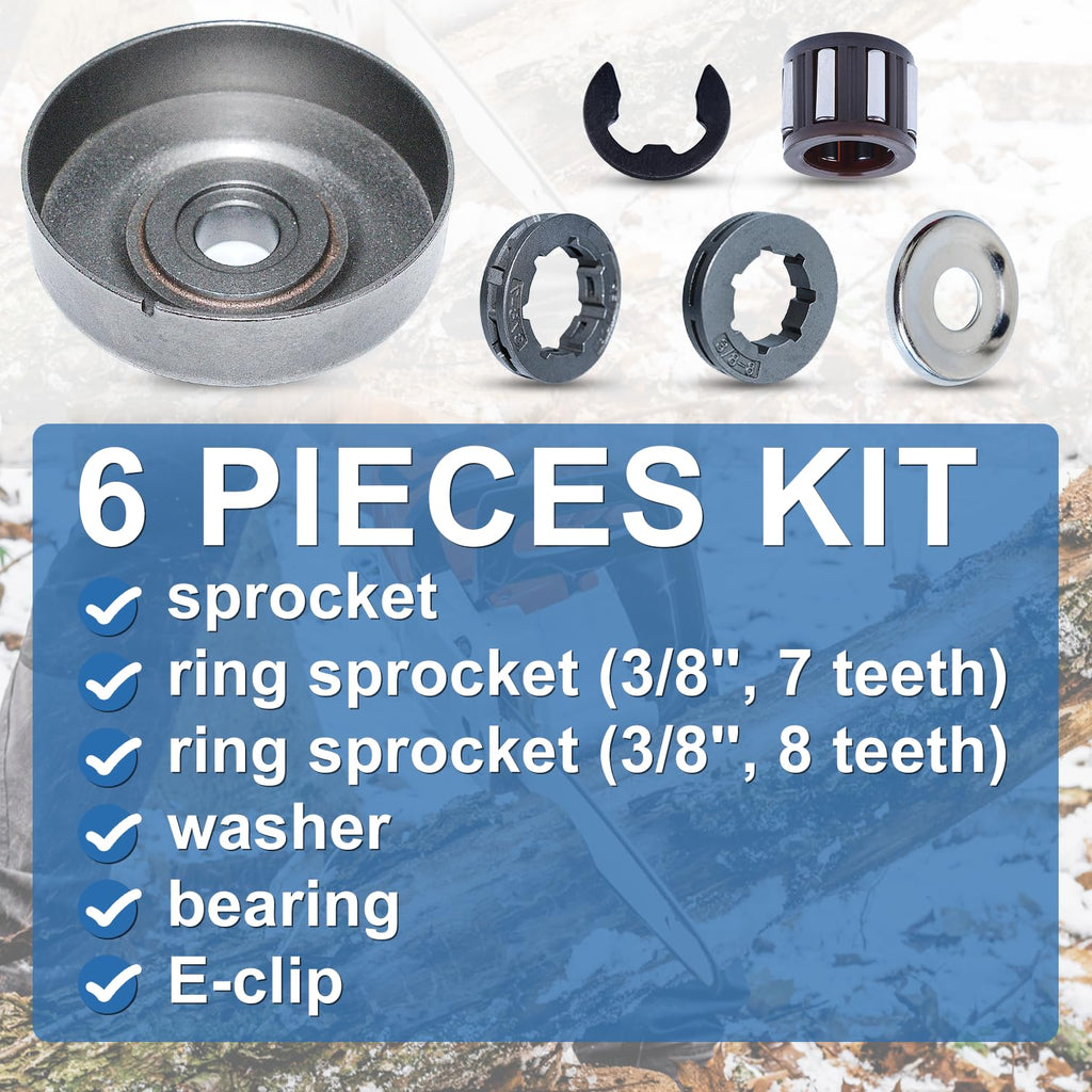 Chain Clutch Sprocket Drum Rim Washer Bearing Kit T67517