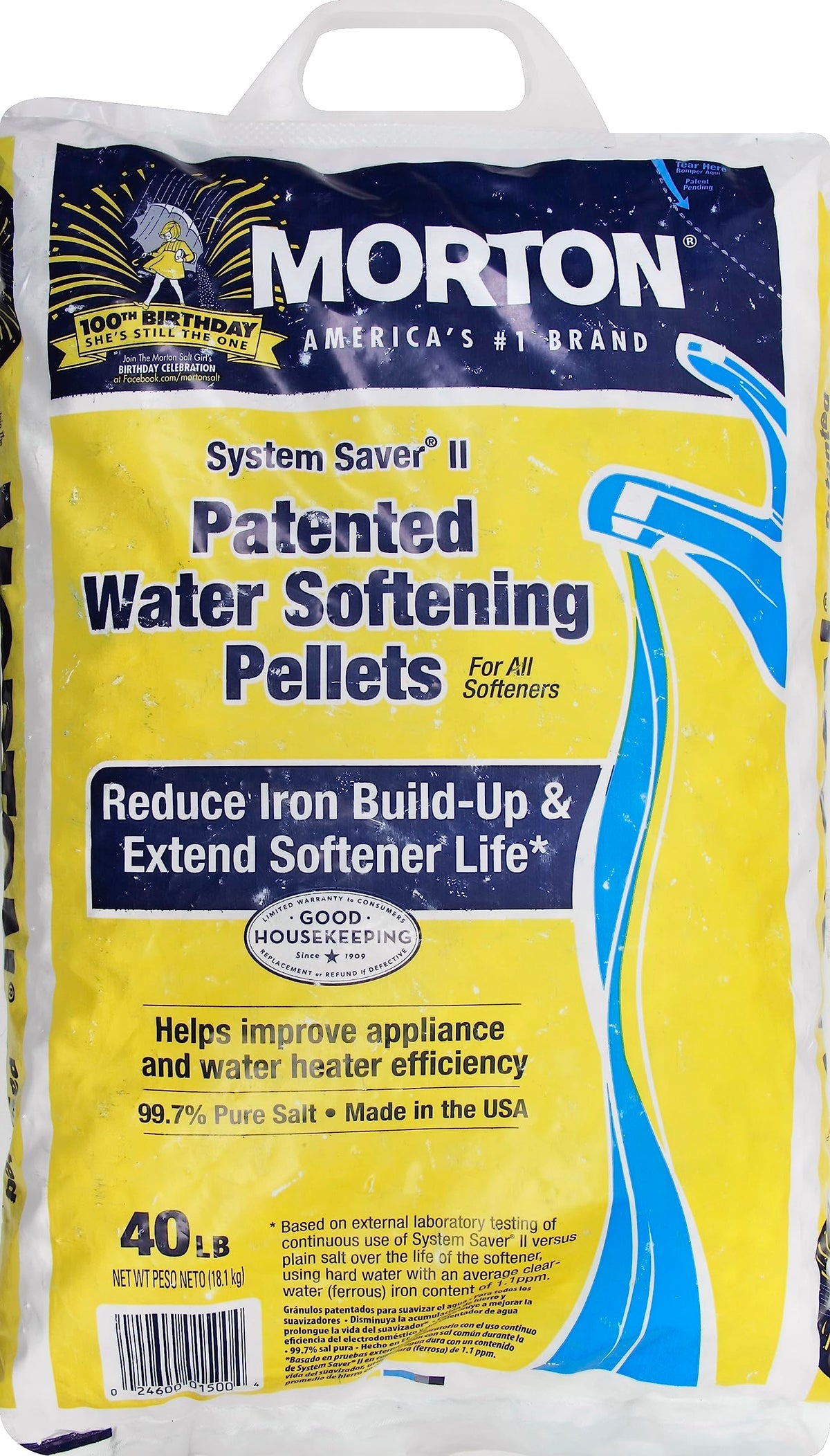 40 Pound Water Softening Pellets D1697