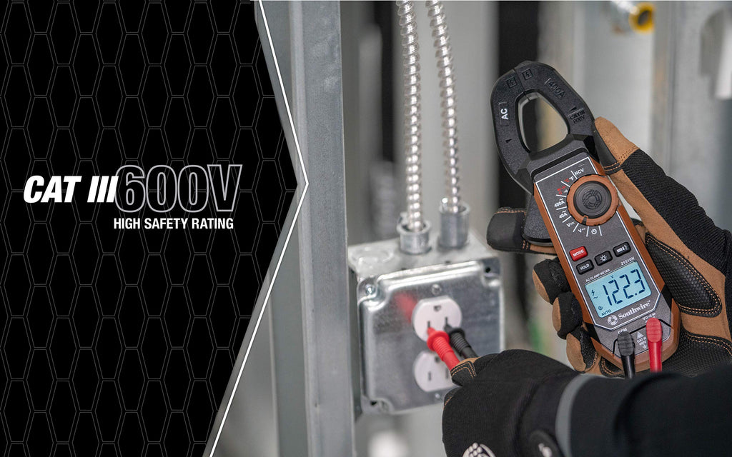 400A AC Clamp Meter with Voltage Tester V142