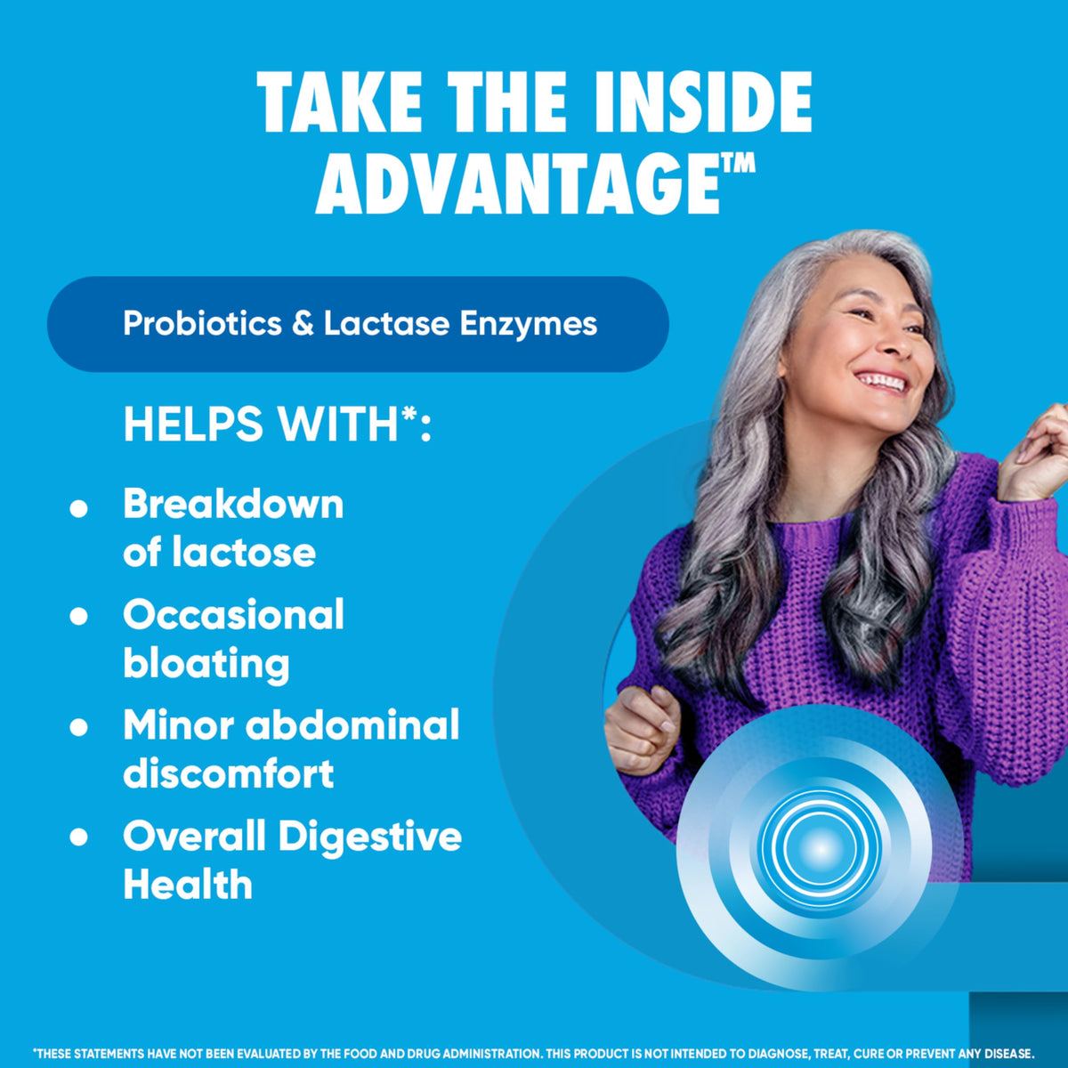 Probiotics + Lactase Digestive Enzymes 96ct W12979