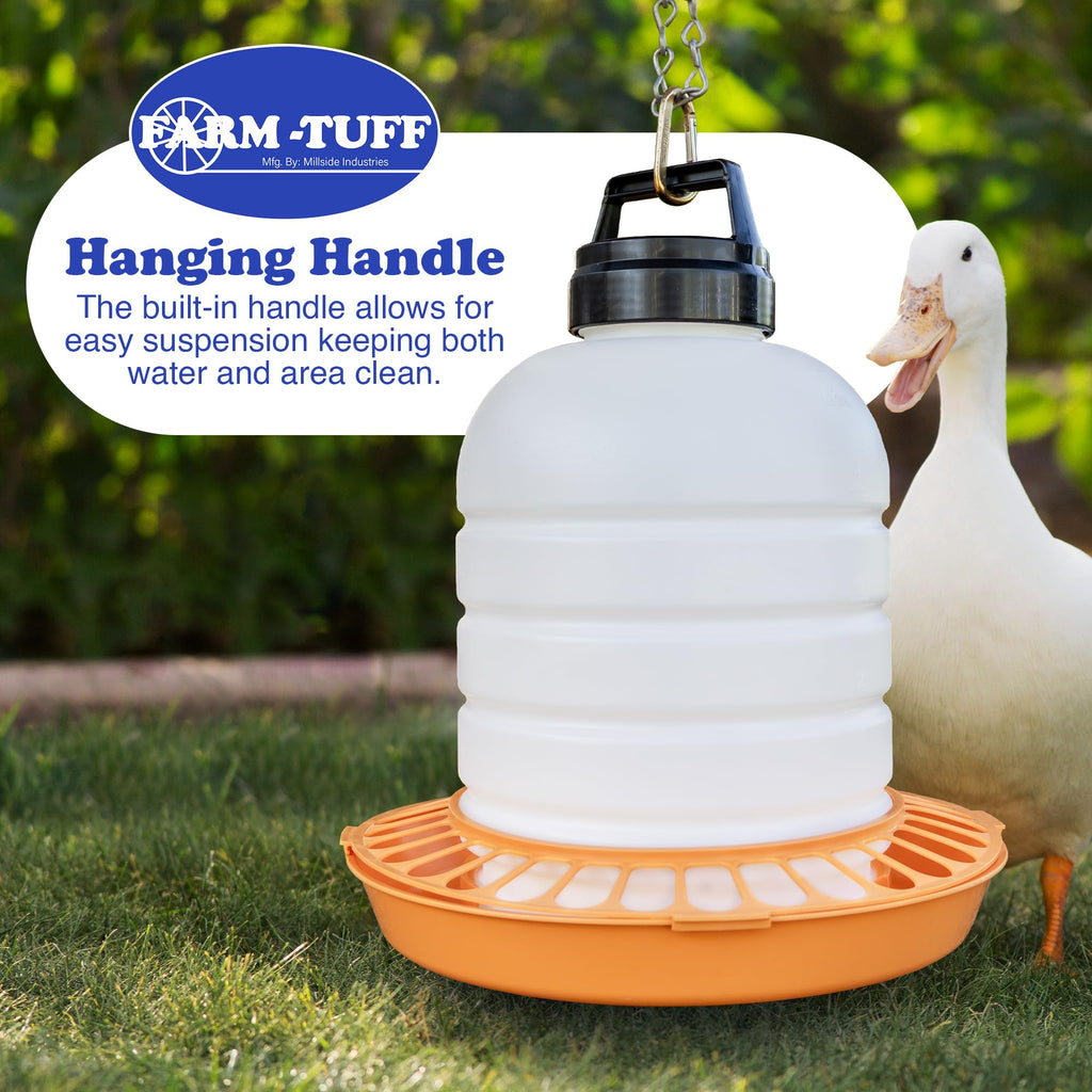 5 Gallon BPA-Free Plastic Poultry Waterer S776