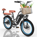 Ebike with Rear Seat & Front Basket N800