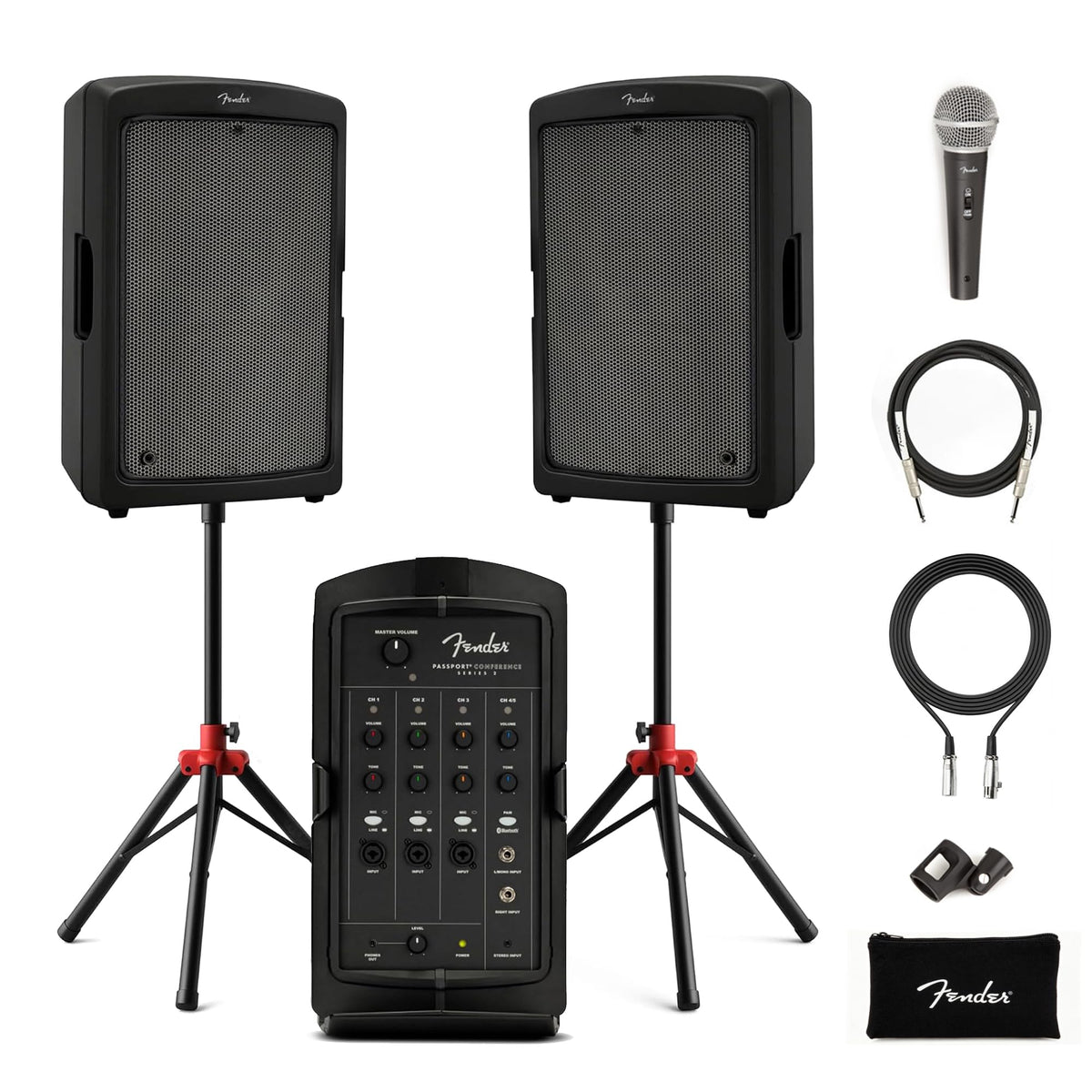 Portable PA System with Microphone Kit S195