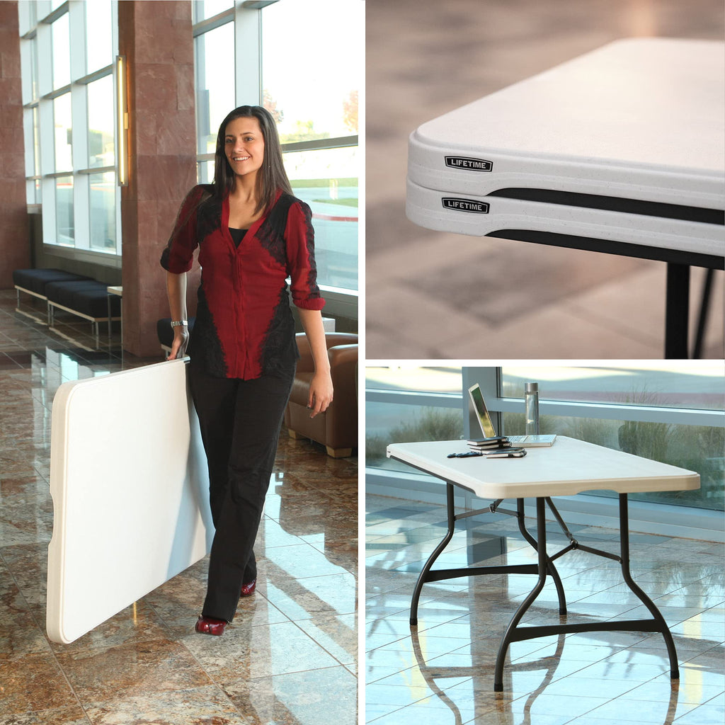 White Granite Folding Tables Z79770
