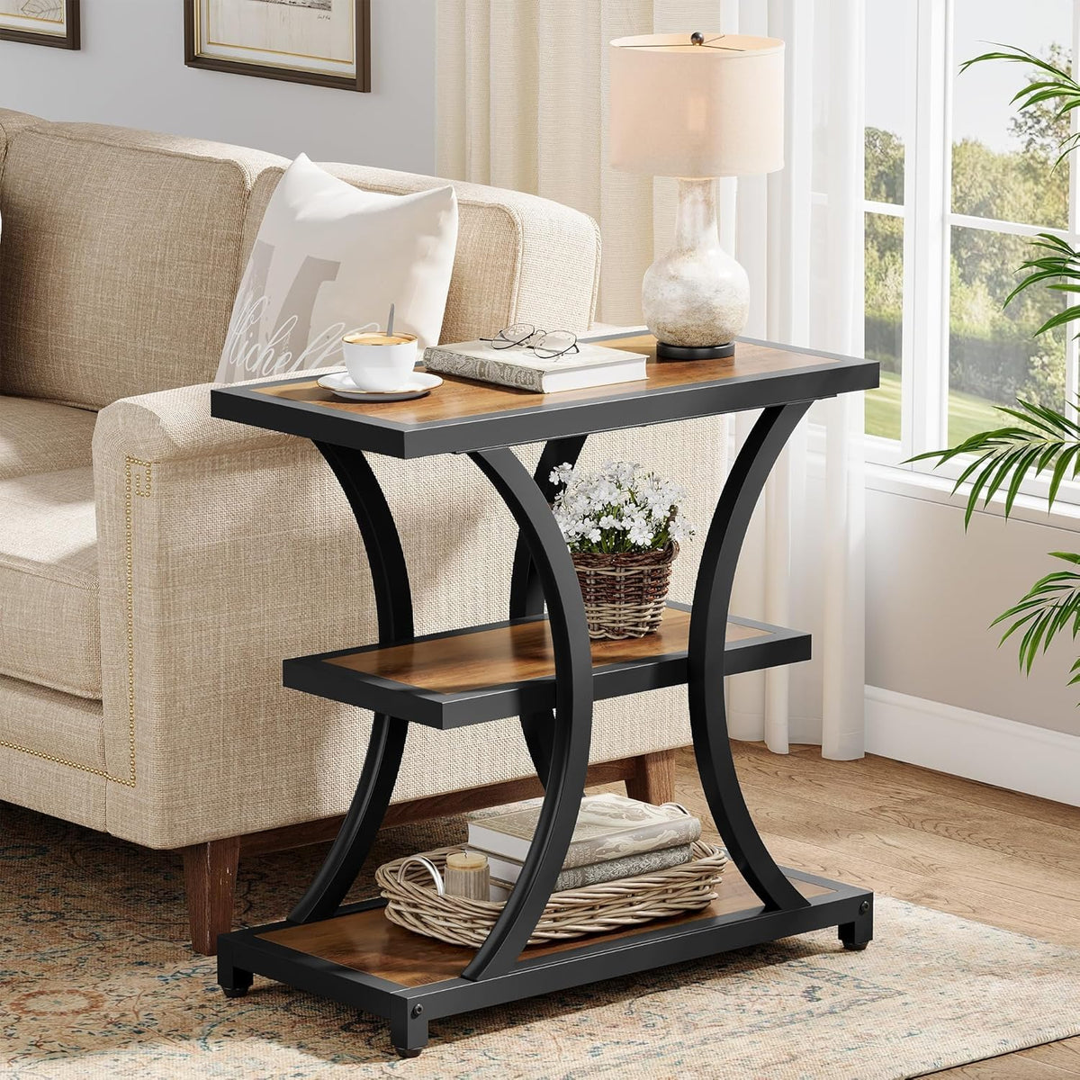 3-Tier Storage End Table A4299