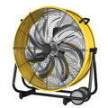 Heavy Duty Floor Drum Fan 3-Speed 360° Tilt Metal L128