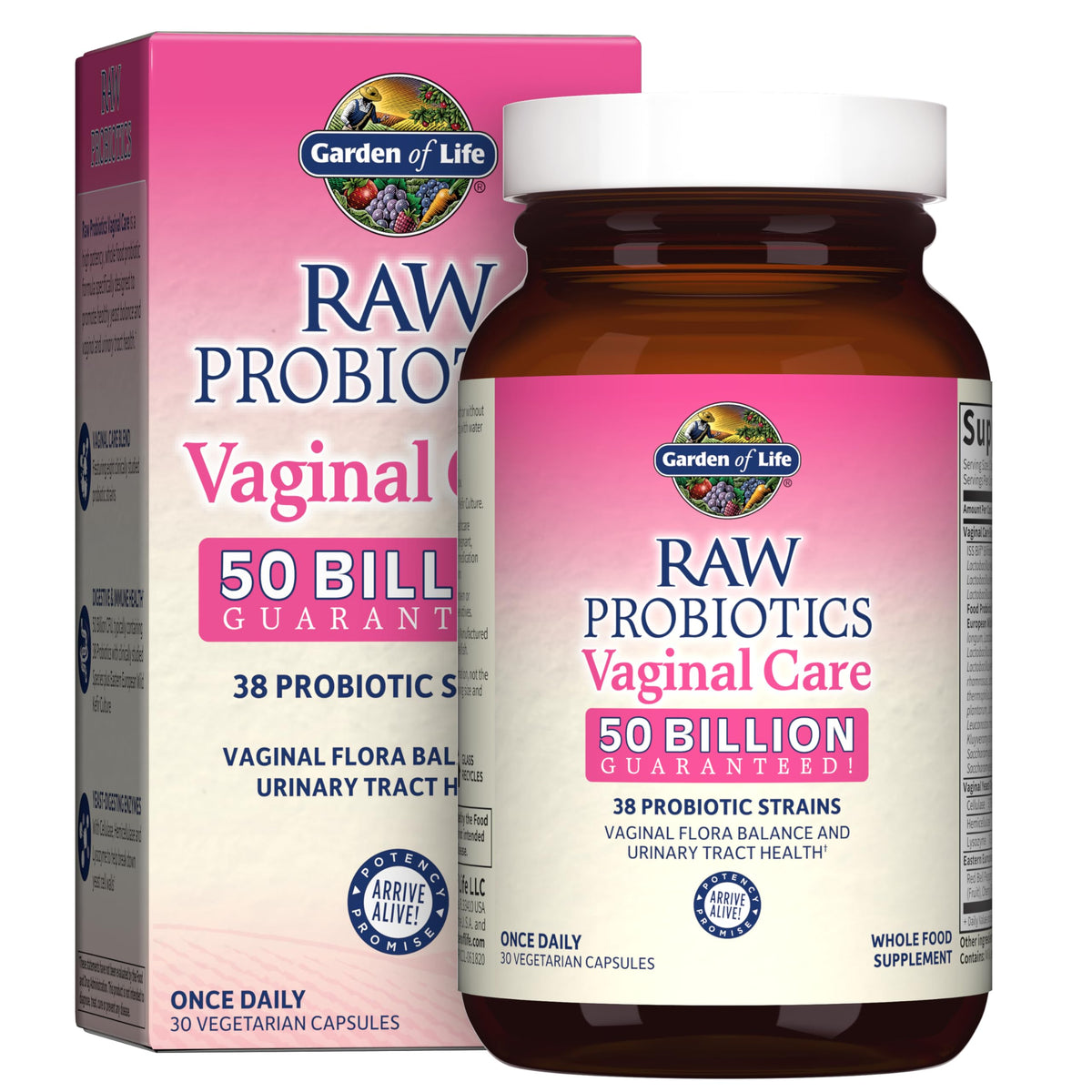 Probiotics Vaginal Care 50 Billion CFU M89571