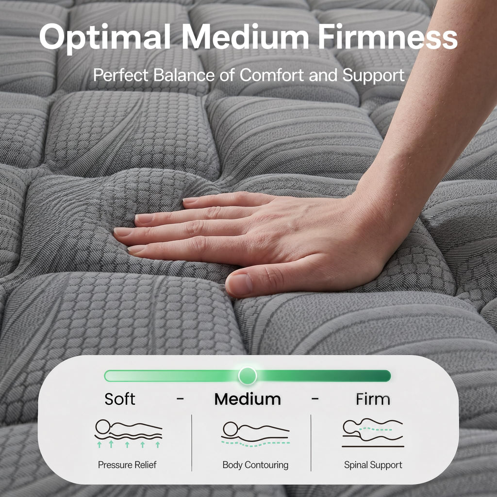 Full Size 12 Inch Hybrid Mattress R308