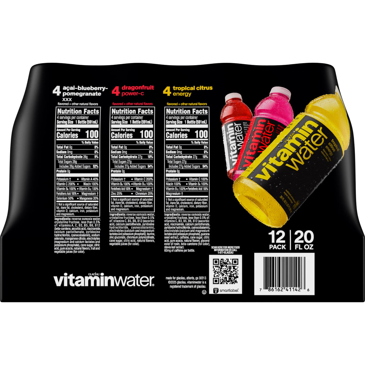Nutrient Enhanced Flavored Water Beverage 20 fl oz 12 Pack L66072