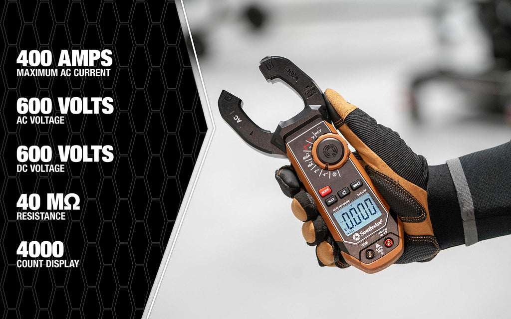 400A AC Clamp Meter with Voltage Tester V142