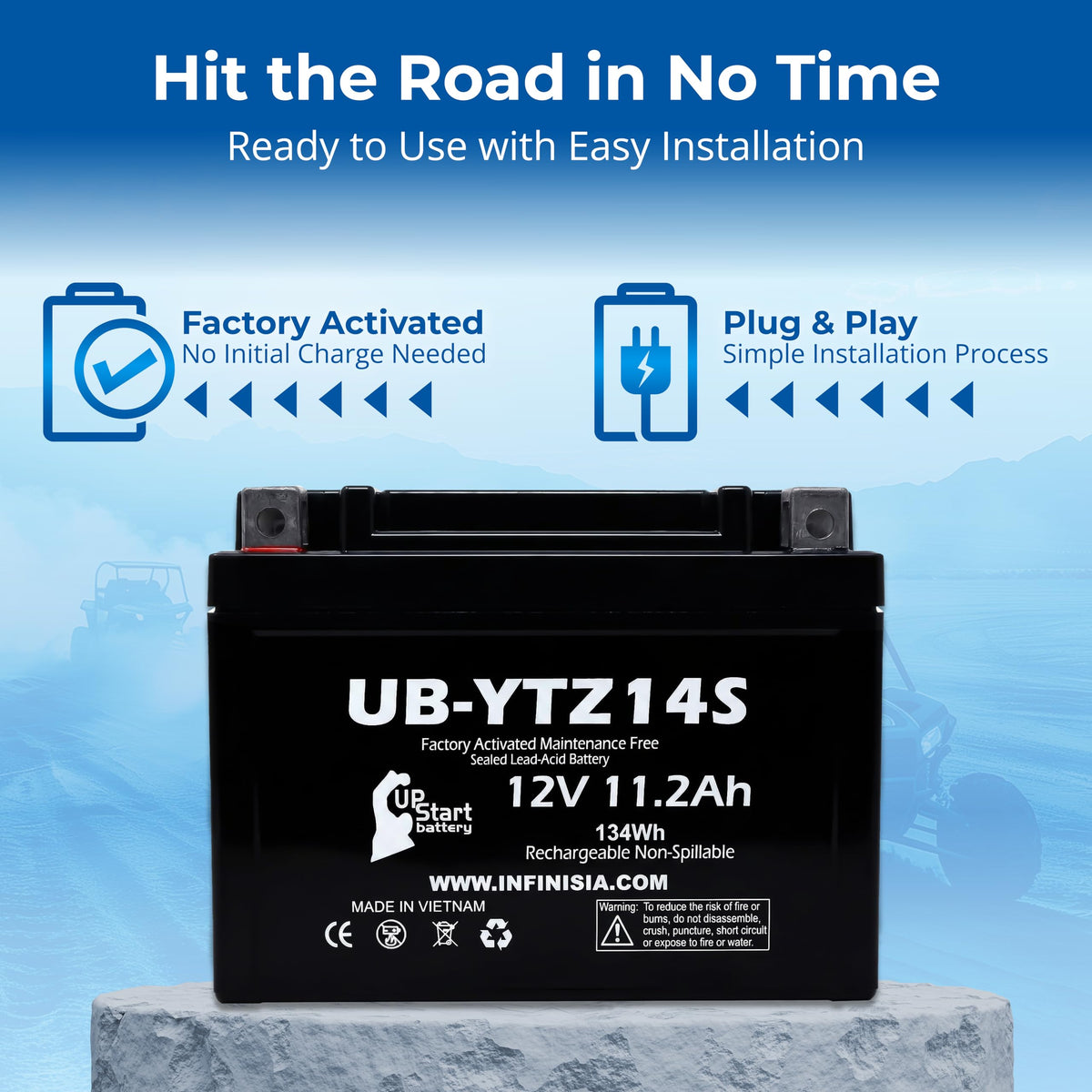 12V 11.2Ah Battery I479