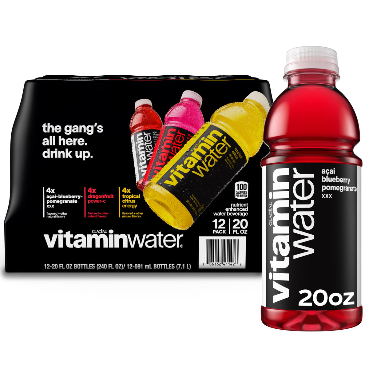 Nutrient Enhanced Flavored Water Beverage 20 fl oz 12 Pack L66072