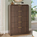 Fluted 5 Drawers Dresser U59724