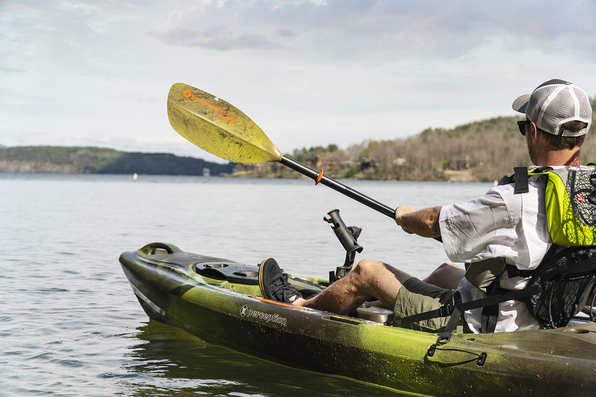 Adjustable Kayak Fishing Paddle 2 Piece Moss Camo C5570