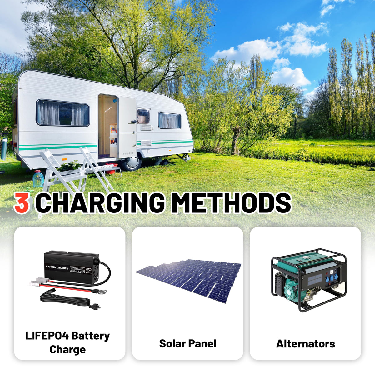 12V 100Ah LiFePO4 Lithium Battery N3007
