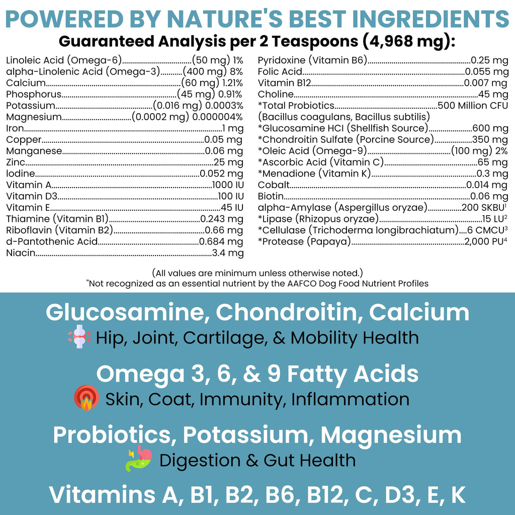 Dog Multivitamin Powder 12-in-1 with Probiotics 5.4 oz U295