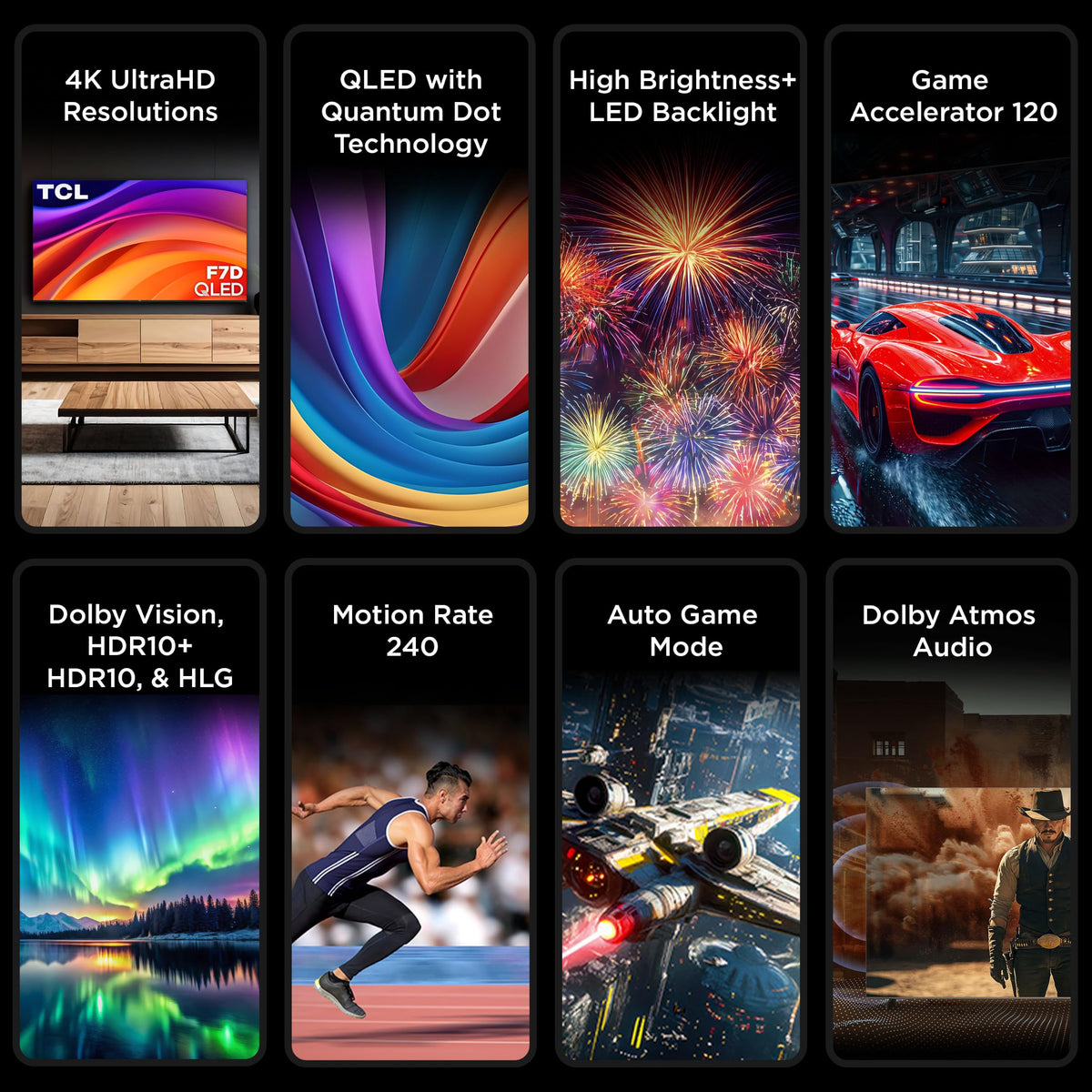 85-Inch QLED 4K UHD Smart TV M6804