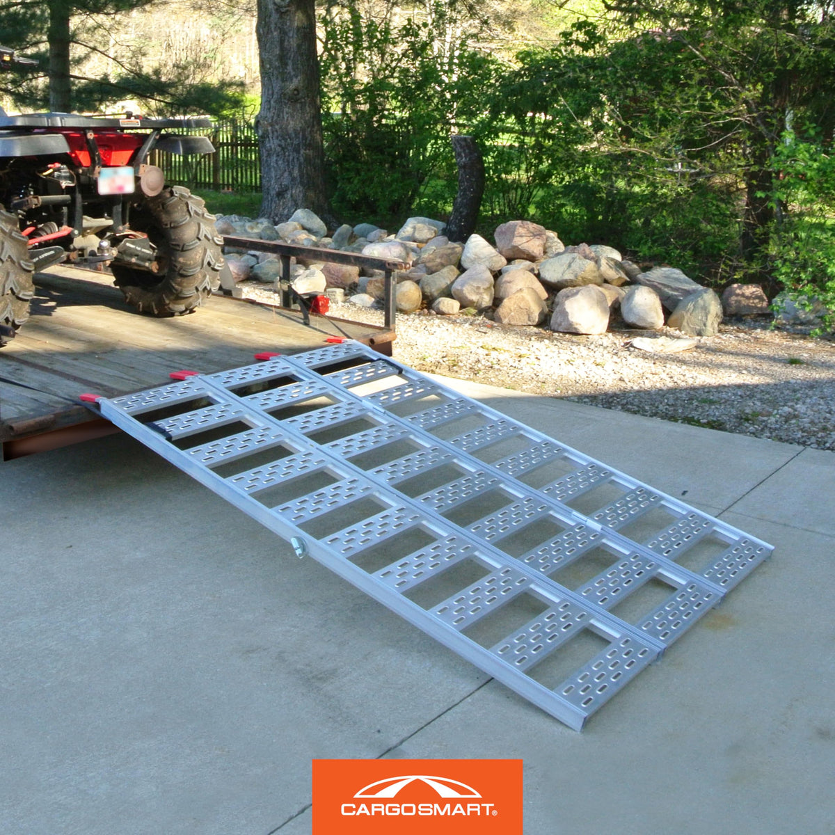 Aluminum Tri-Fold Ramp 1500 Lb Capacity B20679
