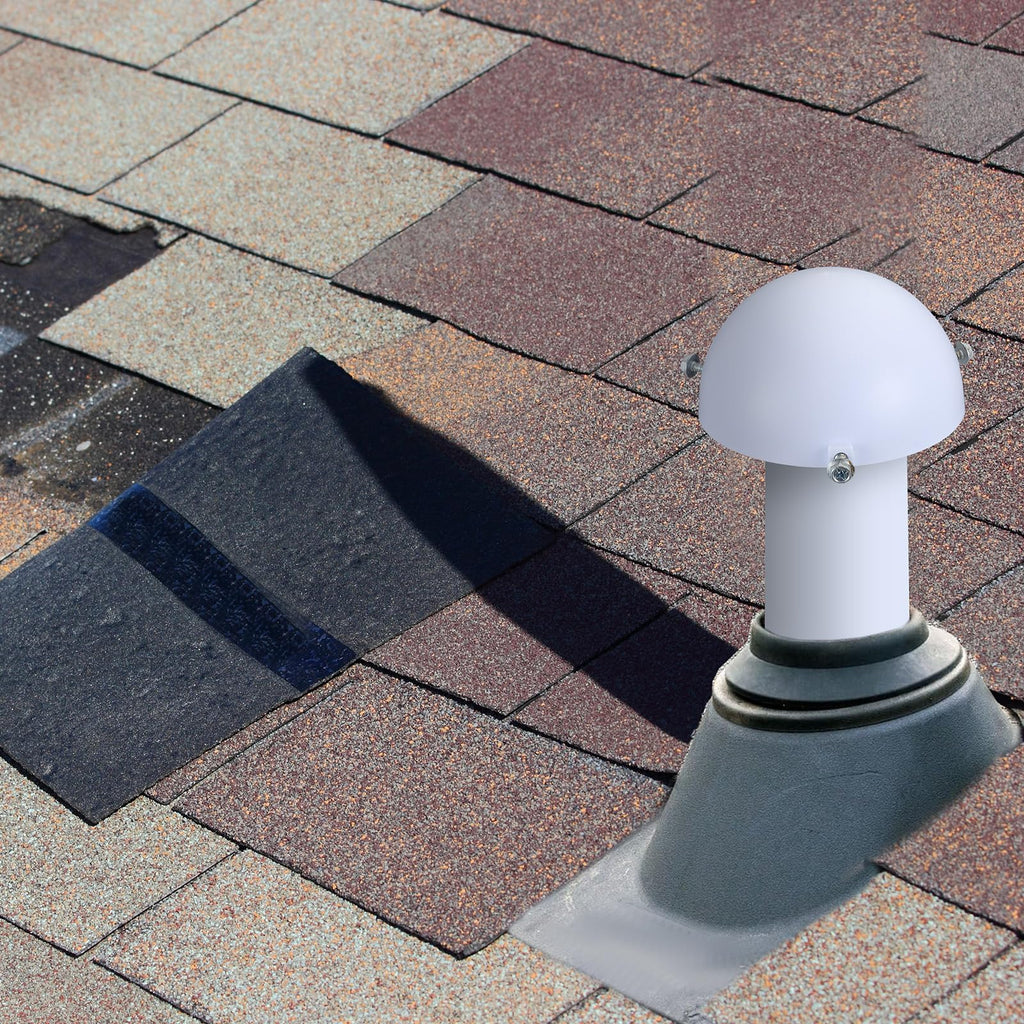 2 Pcs White Mushroom Vent Cap R95876
