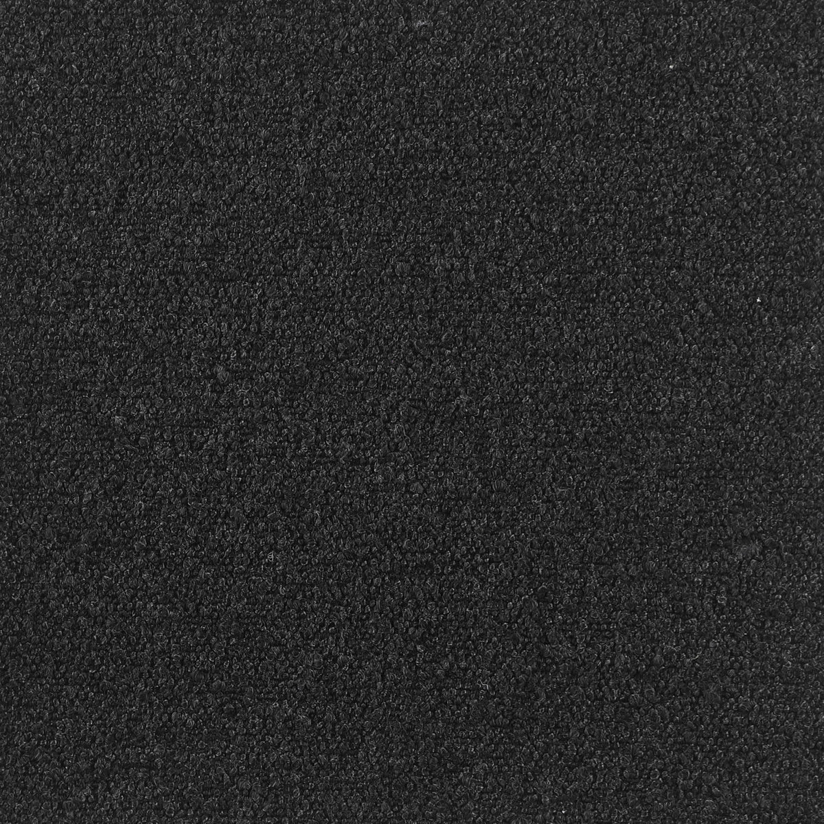 Black Boucle Upholstered Dining Chairs Set of 2 W639